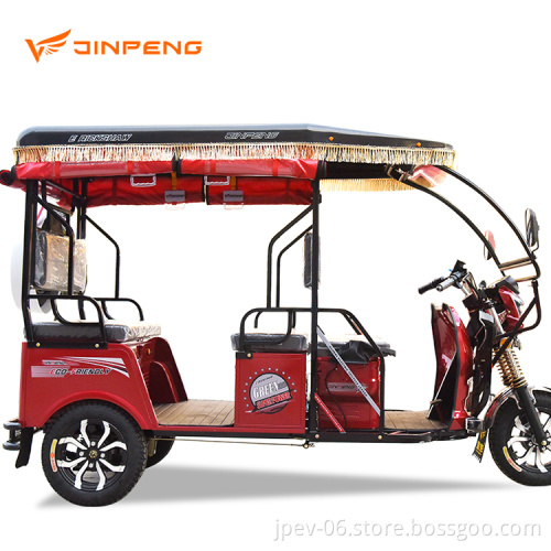 Jinpeng New Electric Rickshaw Altri tricicli tricicli elettrici triciclo elettrico triciclo per adulti Acquista 1 Ottieni 1 in vendita